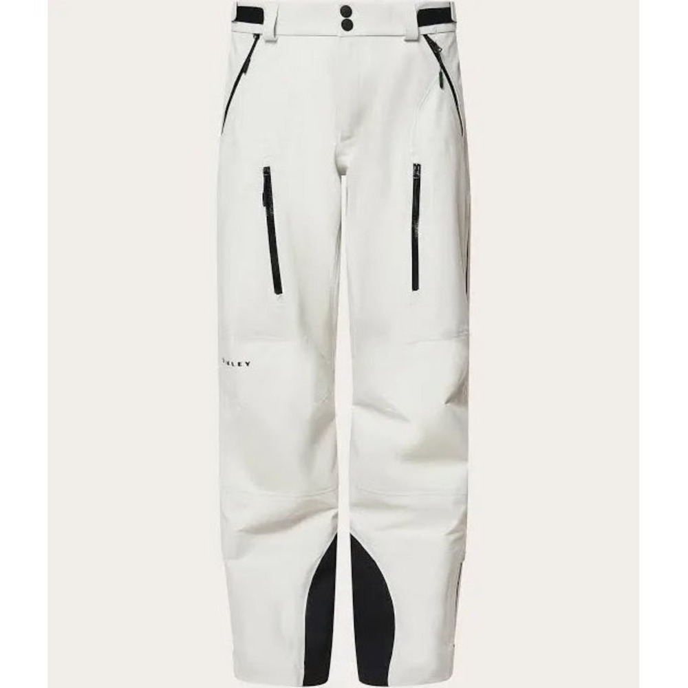 Oakley Bowls GORE-TEX Shell Pants Mist White Snowboard Ski Mens Large FOA407378X